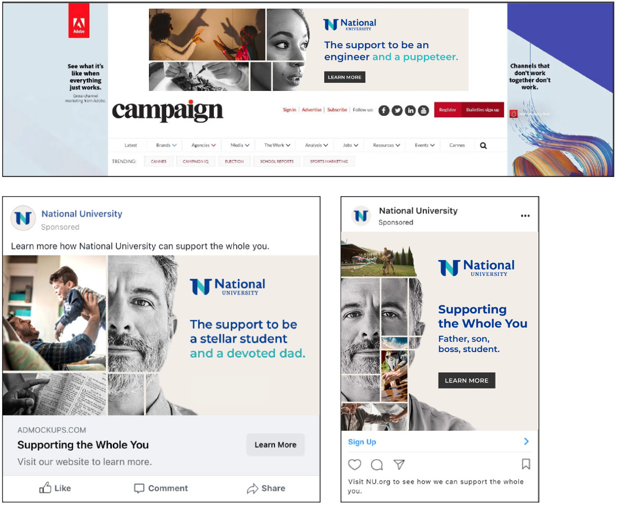 Equality Online Ad Banner Copywriting