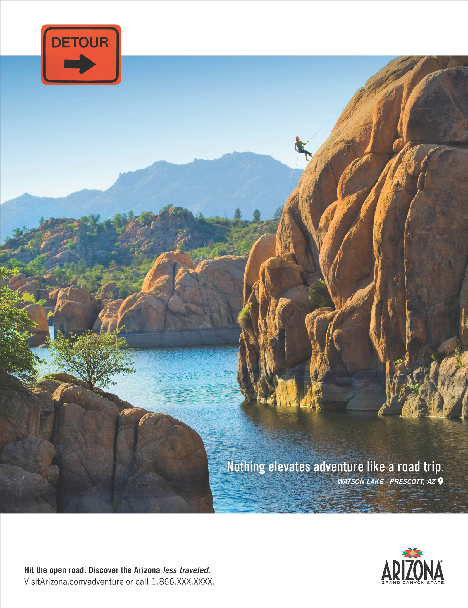 Arizona Office of Tourism - Detour ad