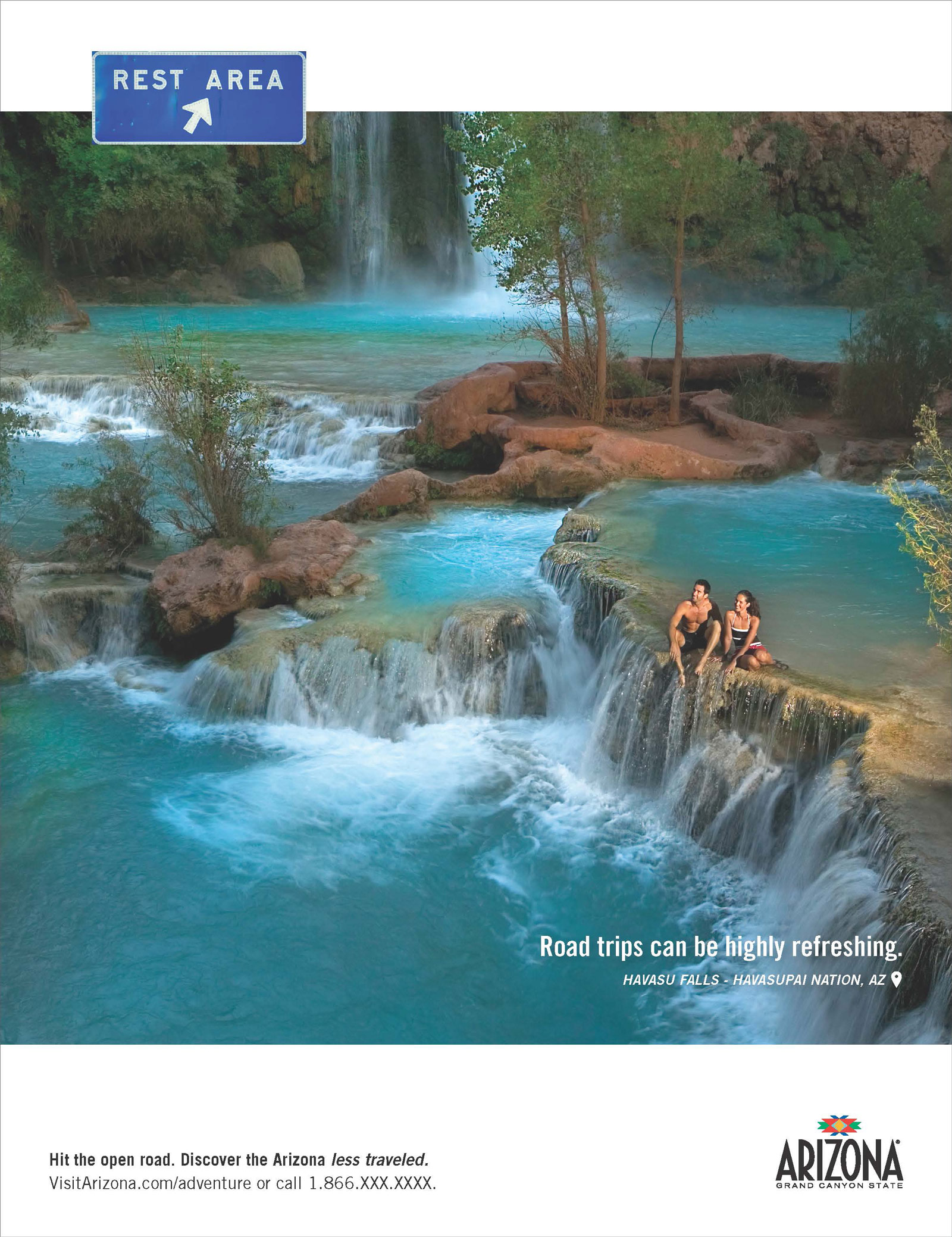 Arizona Office of Tourism - Rest Stop ad
