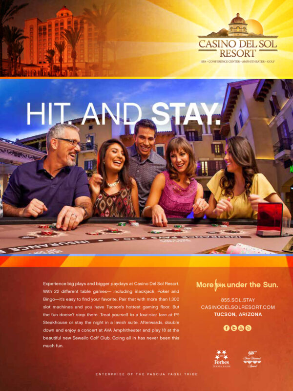 Casino del Sol - Hit and Stay.