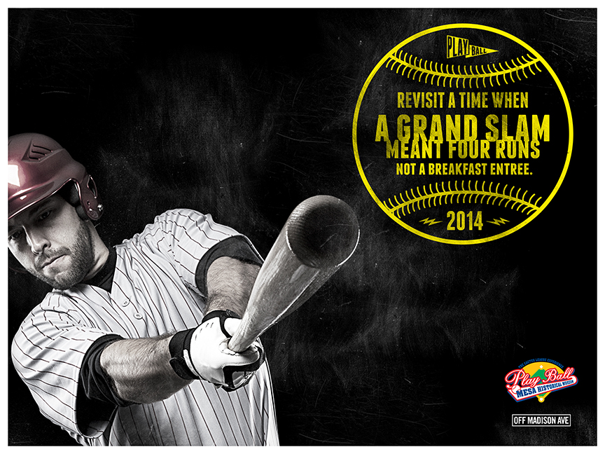 Cactus League batter ad