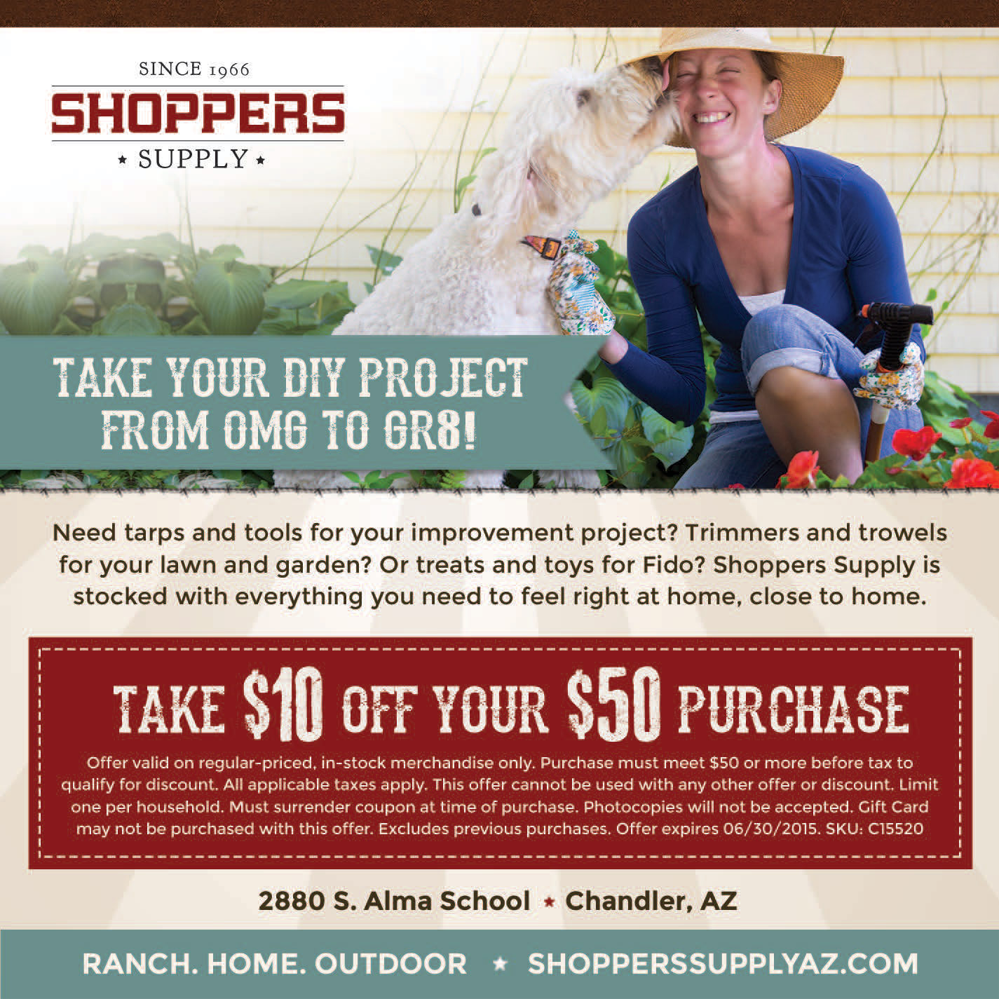 Shoppers Supply Lady Ad