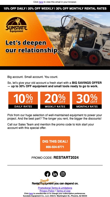 Sunstate AZ copywriting
