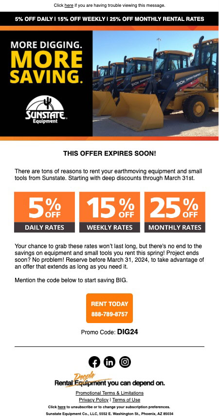 Sunstate AZ copywriting